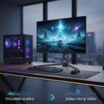KTC H27P3 5K gaming monitor delivers flexibility most rivals can't match — AI-generated illustration