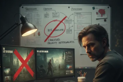 The Last of Us Online director reveals soul-crushing cancellation — AI-generated illustration