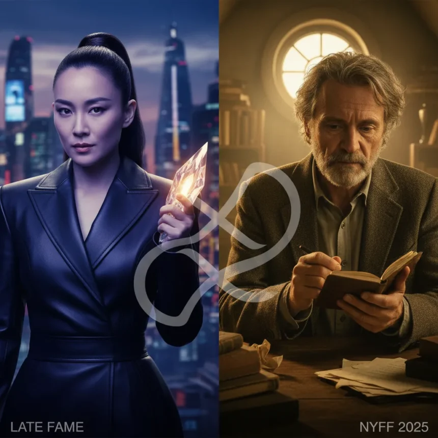 Late Fame Unleashes Greta Lee's Career-Best Performance — AI-generated illustration