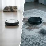 Lefant M210 Pro OMNI Excels on Hard Floors, Fails on Carpets — AI-generated illustration