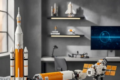 LEGO Artemis Space Launch System set builds more than just a rocket — AI-generated illustration