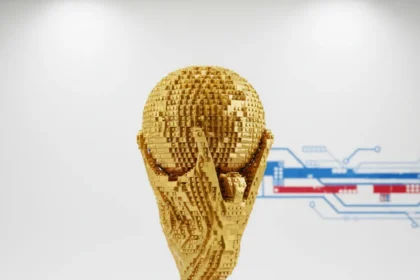 LEGO World Cup 2026 Trophy Set Breaks Gold Records — AI-generated illustration