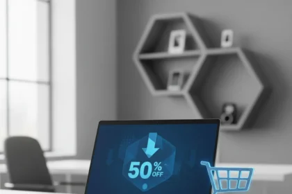 Lenovo IdeaPad Slim 3 Chromebook Drops 50% Off at Best Buy — AI-generated illustration