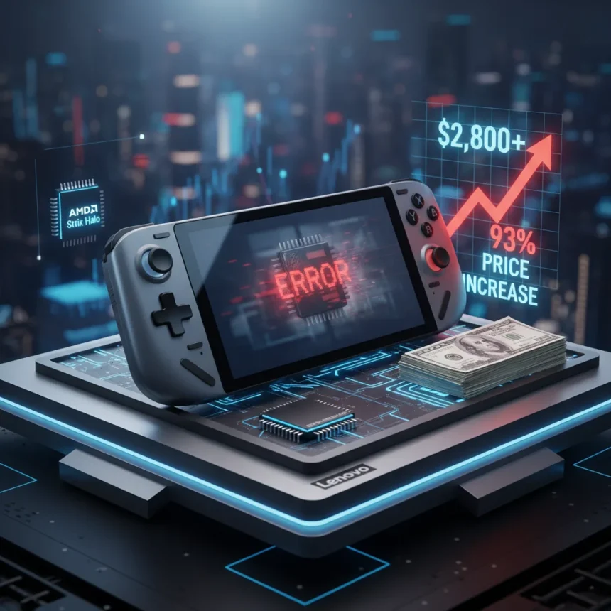 Lenovo Legion Go 2 pricing spirals past $2,800 despite weaker chip