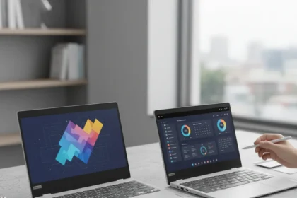 Lenovo Yoga 7 2-in-1 discounts highlight the convertible laptop gap — AI-generated illustration