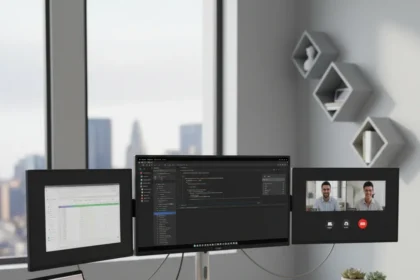 Lepow TriScreen Pro: Triple-Monitor Desk Setup in One Package