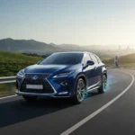 Lexus RX 450h+ proves PHEVs work for luxury buyers — AI-generated illustration