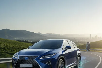 Lexus RX 450h+ proves PHEVs work for luxury buyers — AI-generated illustration