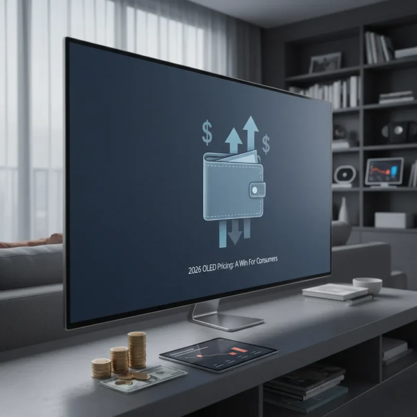 LG's 2026 OLED pricing finally lands—and it's a rare win — AI-generated illustration