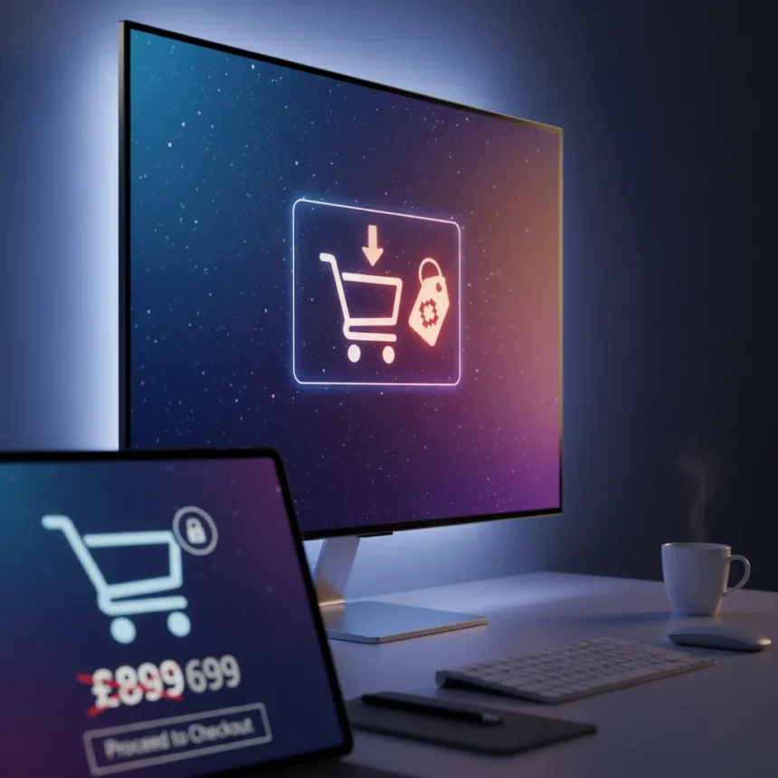 LG 42-inch C5 OLED hits record low price—but only in your cart — AI-generated illustration