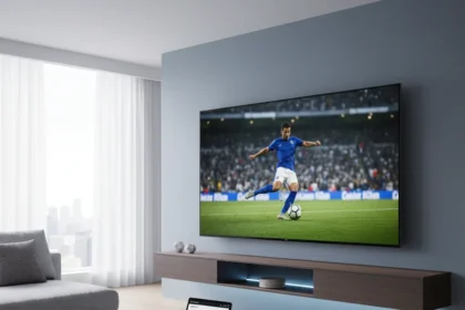 LG C5 OLED TV hits $1,400 discount before World Cup — AI-generated illustration