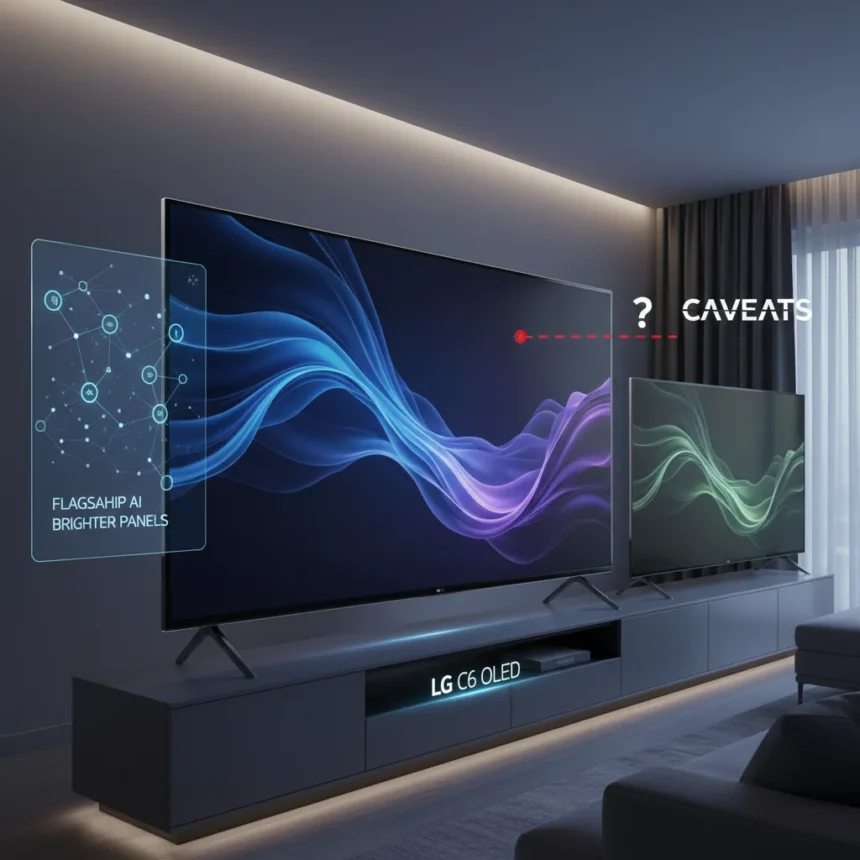LG C6 OLED TV Brings Flagship AI to Mid-Range—With Caveats — AI-generated illustration