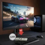 LG UltraGear OLED 27GX700A-B hits $399—gaming monitor deal of the year — AI-generated illustration