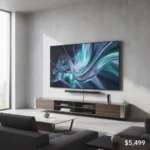 LG W6 Wallpaper OLED TV at $5,500 Redefines Premium Pricing — AI-generated illustration