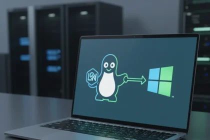 Linux 7.1 NTFS driver finally makes Windows file support reliable — AI-generated illustration