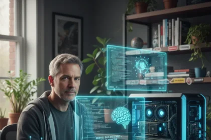 Linux's Greg Kroah-Hartman Uses Local AI to Hunt Kernel Bugs — AI-generated illustration