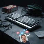 Lofree Hyzen Keyboard Hides Real Flaws Behind YouTuber Hype — AI-generated illustration