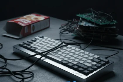 Lofree Hyzen Keyboard Hides Real Flaws Behind YouTuber Hype — AI-generated illustration