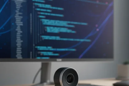 Logitech BRIO 4K webcam hits lowest price in months — AI-generated illustration