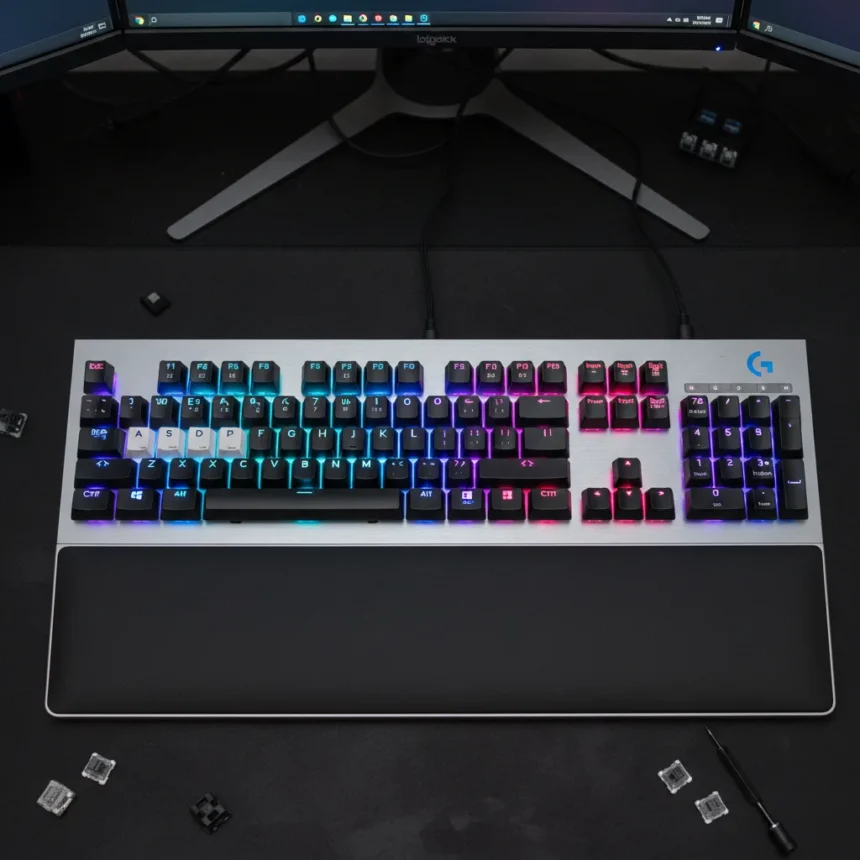 Logitech G G512 X: Customizable Gaming Keyboard Worth the Tinkering — AI-generated illustration