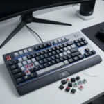 Logitech G512 X Hybrid Keyboard Mixes Analog and Mechanical Switches — AI-generated illustration