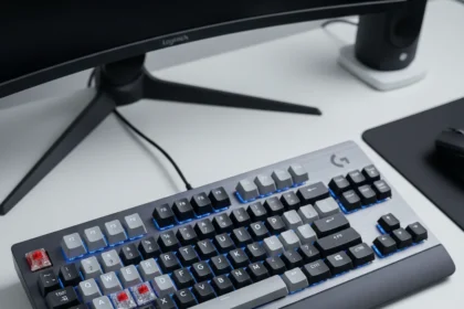 Logitech G512 X Hybrid Keyboard Mixes Analog and Mechanical Switches — AI-generated illustration