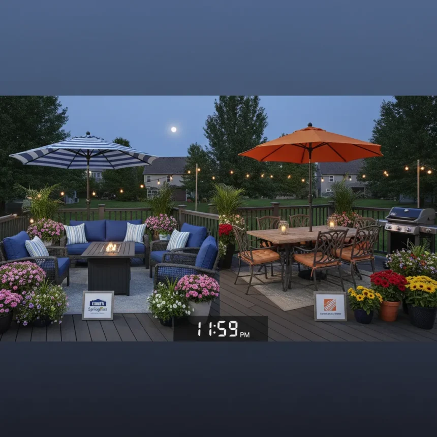 Lowe's vs — AI-generated illustration