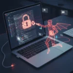 Mac users face critical threat from hijacked verified apps — AI-generated illustration