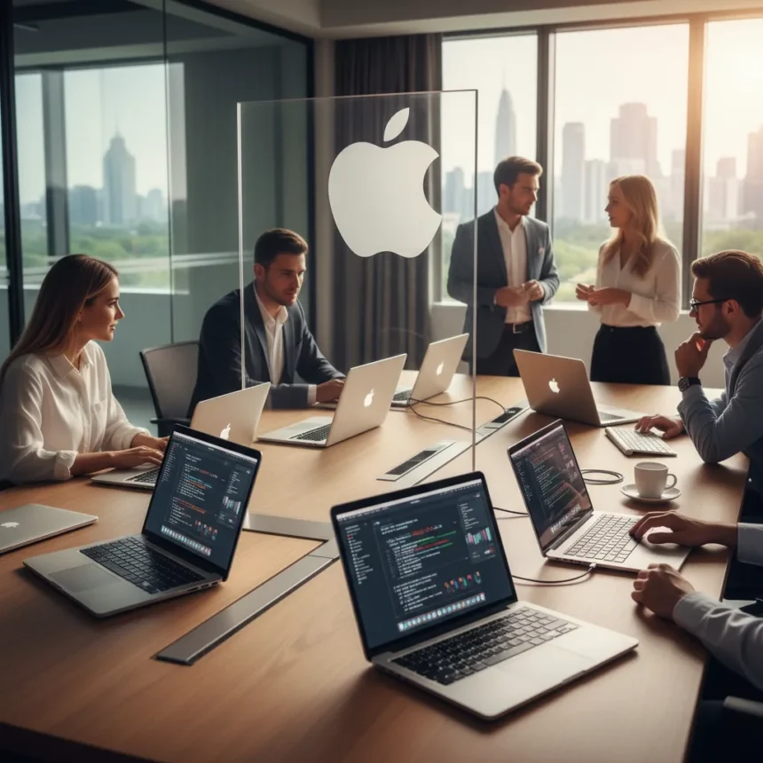 Why MacBooks went from oddball choice to workplace standard
