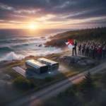 Maine governor blocks first US data center moratorium — AI-generated illustration