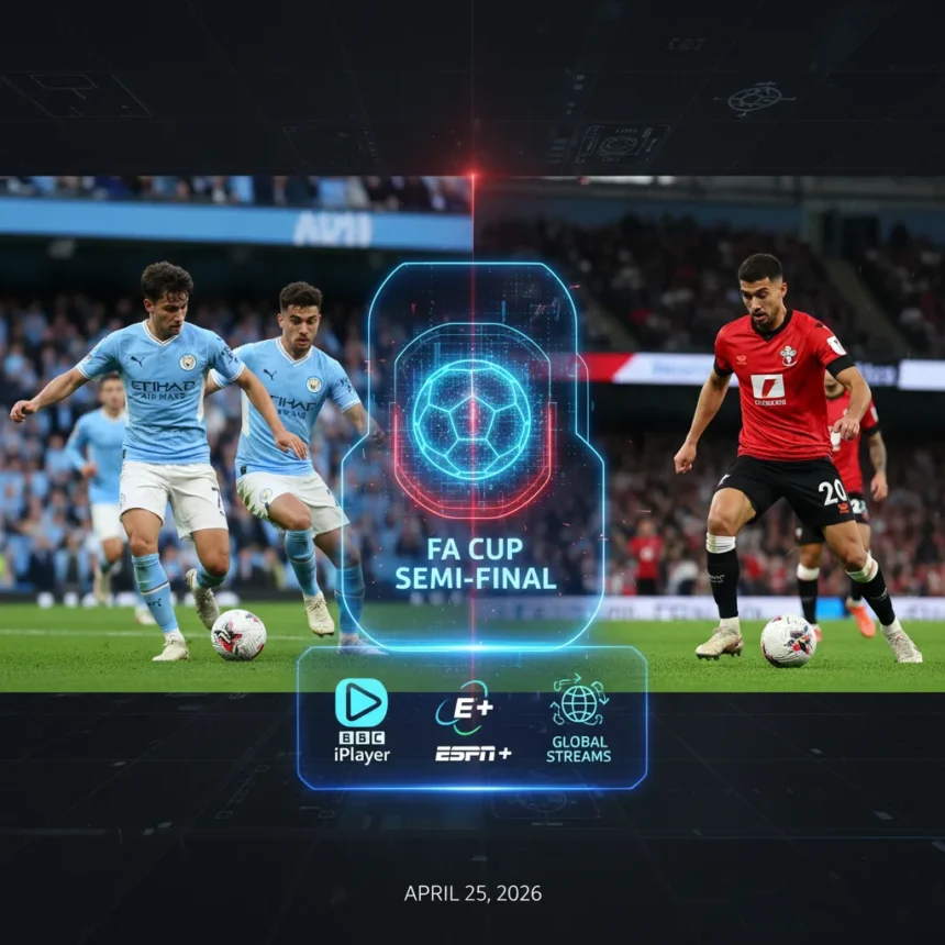 Man City vs Southampton FA Cup: Free streams and TV channels — AI-generated illustration