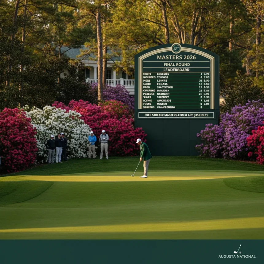 Watch The Masters 2026 Final Round Free: Streaming Guide — AI-generated illustration