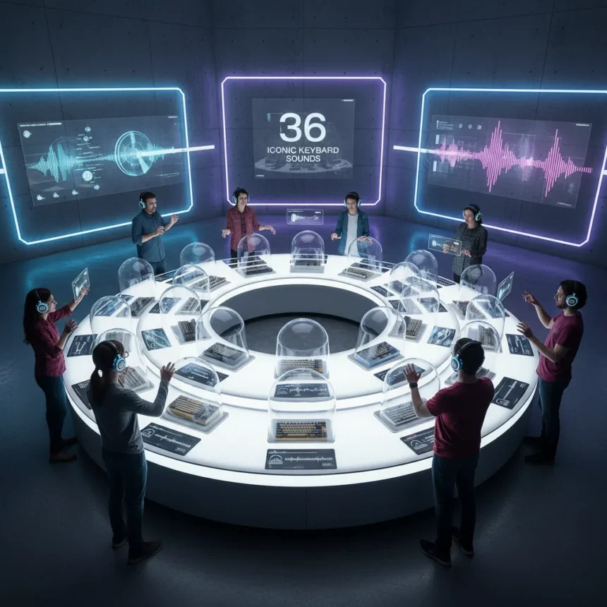 Mechanical keyboard listening museum offers 36 iconic sounds free