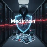 Medtronic breach exposes 9 million medical records to ShinyHunters — AI-generated illustration