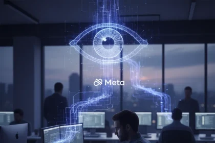 Meta's AI training surveillance sparks employee backlash — AI-generated illustration