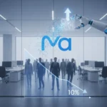 Meta's 10% workforce cut signals tech's AI-driven future — AI-generated illustration