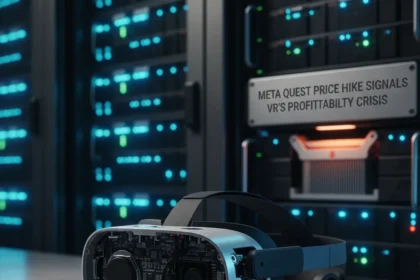 Meta Quest price hike signals VR's profitability crisis — AI-generated illustration