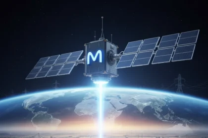 Meta's Space Solar Power Deal Signals Hyperscaler Energy Desperation — AI-generated illustration