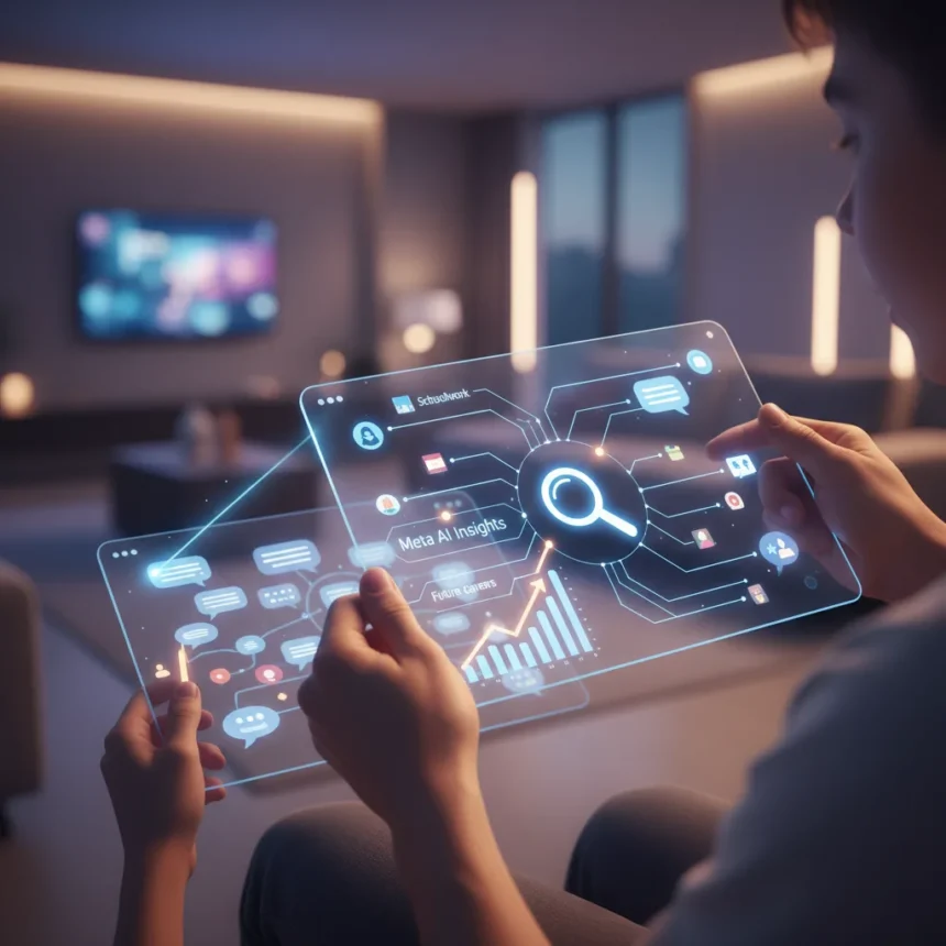 Meta's teen AI monitoring gives parents real oversight at last — AI-generated illustration