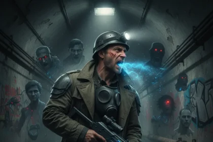 Metro 2039's Stranger Breaks Series Silence With Full Voice Acting — AI-generated illustration
