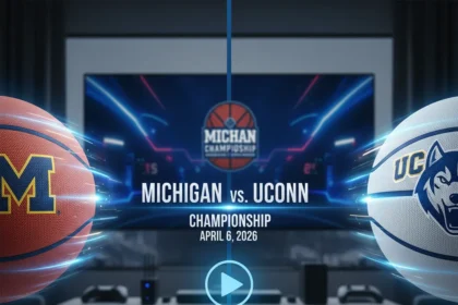 Watch Michigan vs UConn Championship FREE: All Your Streaming Options — AI-generated illustration