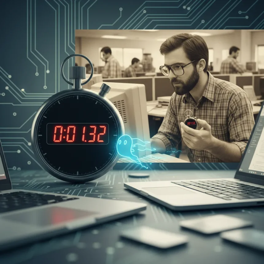 Microsoft's 1980s stopwatch culture reveals forgotten speed obsession