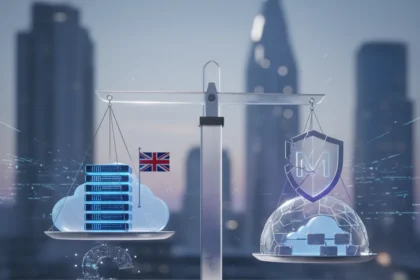 Microsoft faces $2.8 billion UK lawsuit for cloud licensing abuse — AI-generated illustration