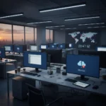 Microsoft 365 outage grinds business operations to halt — AI-generated illustration