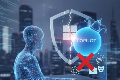 Microsoft admits Copilot is entertainment, not enterprise work — AI-generated illustration