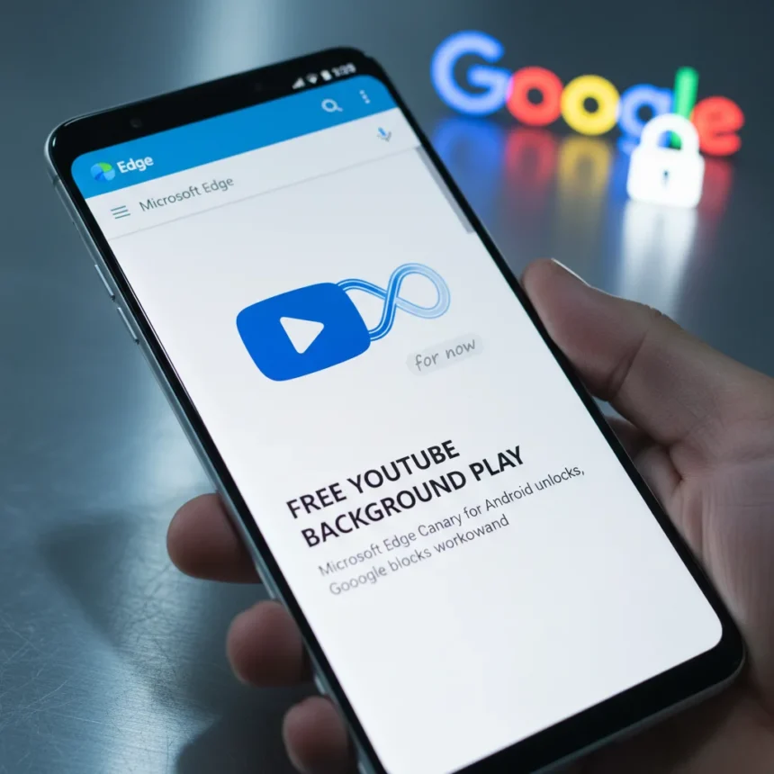 Microsoft Edge for Android Offers Free YouTube Background Play—For Now