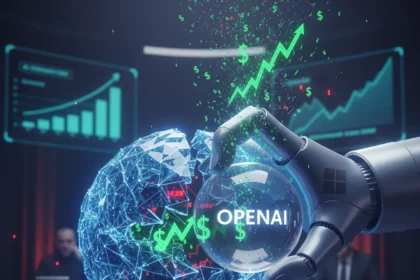 Microsoft-OpenAI antitrust case could expose AI pricing manipulation — AI-generated illustration