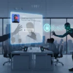 Microsoft Teams helpdesk scam exploits trust to steal corporate data — AI-generated illustration