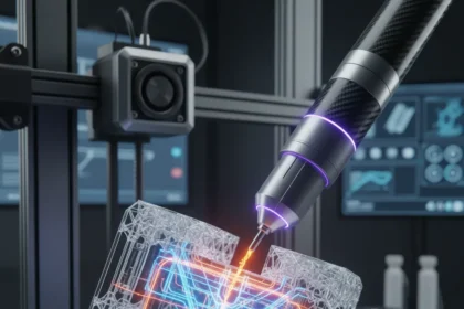 Microwave 3D printing tech finally solves decade-old electronics barrier — AI-generated illustration