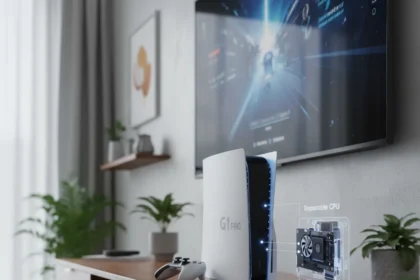 Minisforum G1 Pro: Console-Sized Power Meets Living Room Practicality — AI-generated illustration